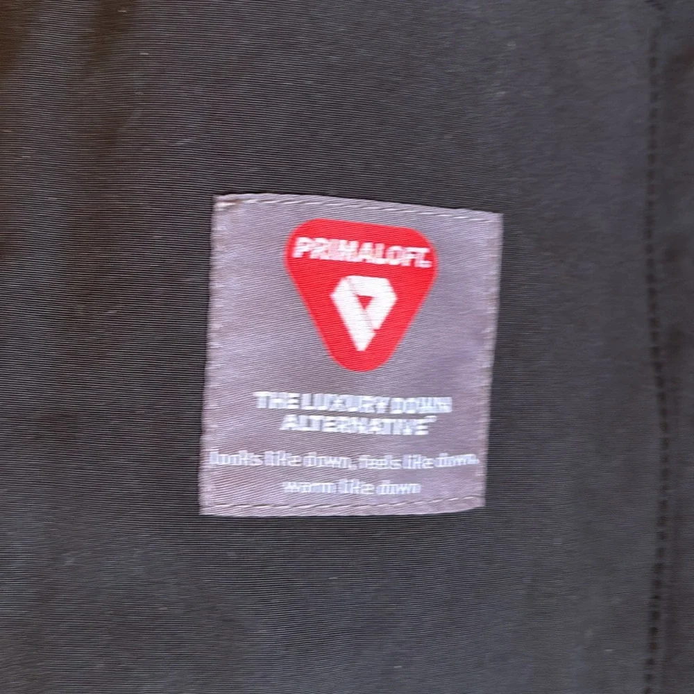 Gap Men’s Black Winter‎ Parka Cold Control Max Snorkel Hooded Coat Size XL